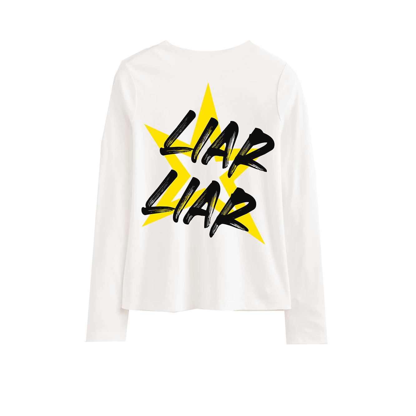 Liar Liar Off White Long Sleeve T-shirt - Dylan