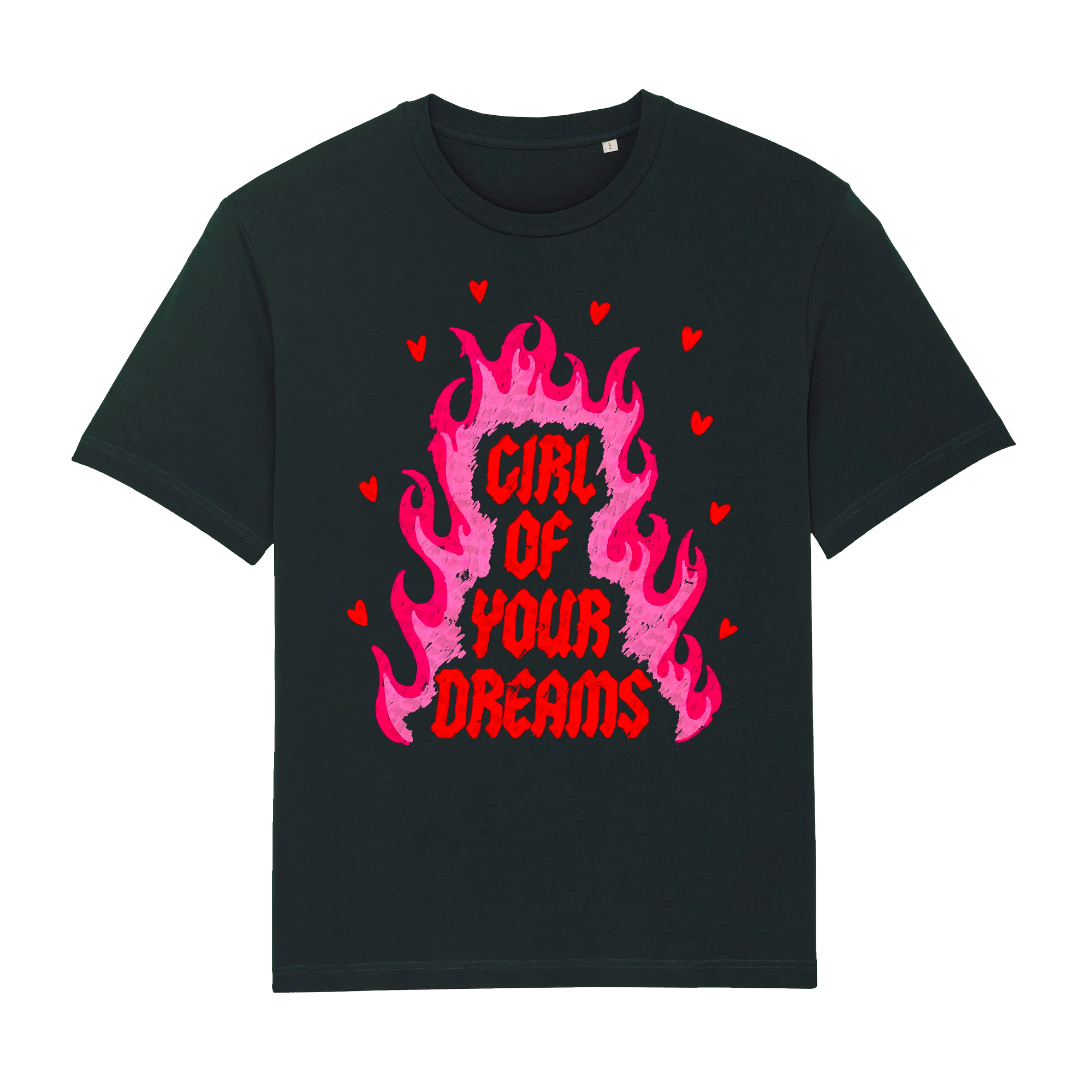 Dylan - Girl Of Your Dreams Tee: Black